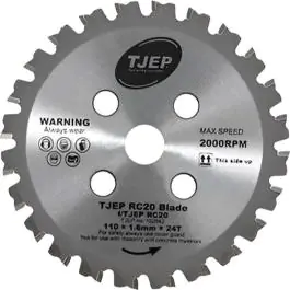 TJEP 102942 rezna ploča za sekač armature, 110mm, 24 zuba