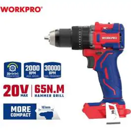 Set kompaktnog aku. alata, 20V - WORKPRO WP398001