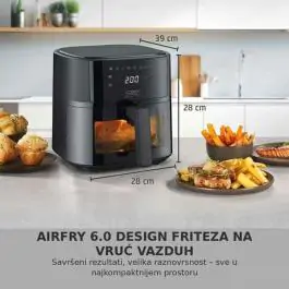 CASO Friteza na vruć vazduh 6.0
