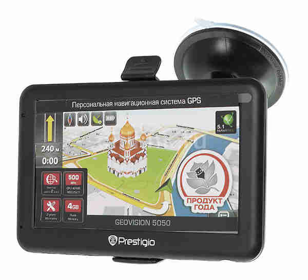 Prestigio geovision 5050 не включается