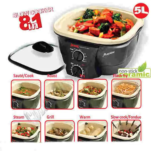 Мультиварка Delimano 8 in 1 Gourmet Cooker