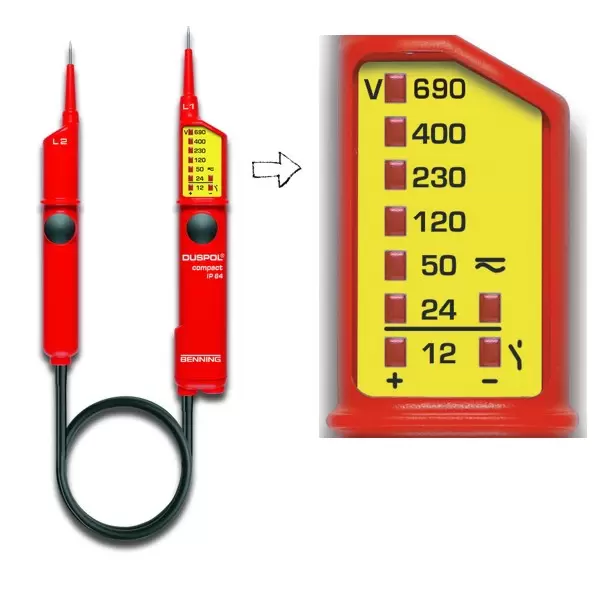 Duspol COMPACT Tester napona Benning