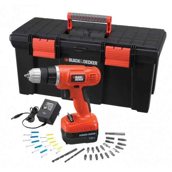 Akumulatorska bušilica-odvijač 12V Black & Decker EPC12CAT2A AKCIJA