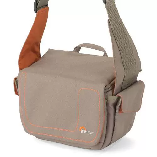 Torba za fotoaparat Impulse 110 smedja-oranž LOWEPRO