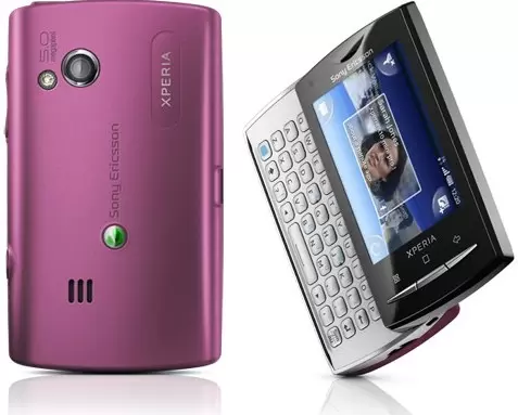 Mobilni telefon X10 mini, White with Pink 1236-7395 Sony Ericsson