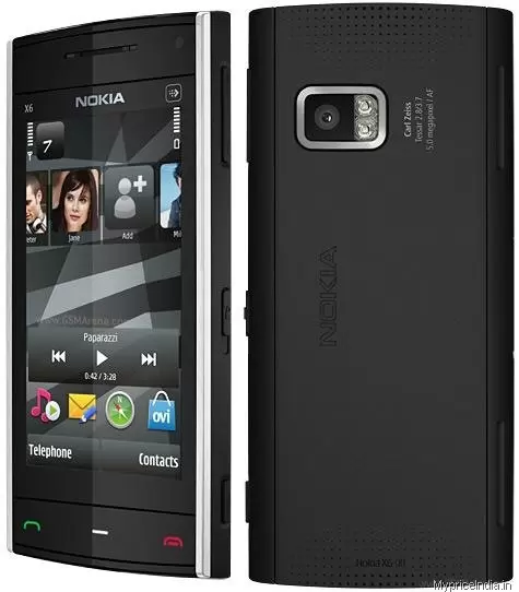 Mobilni telefon X6 8 GB Black 002S1P5 Nokia  