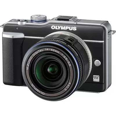 Digitalni foto aparat E-PL1 1442 KIT black/black N3839292   Olympus   