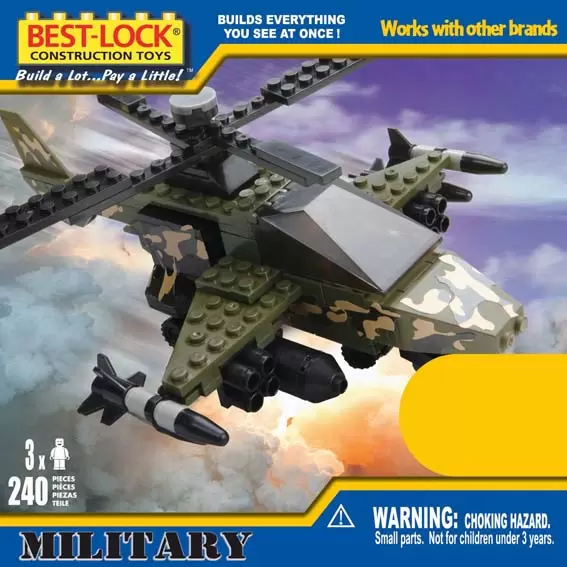 Helikopter Army 240/1 pak BEST-LOCK