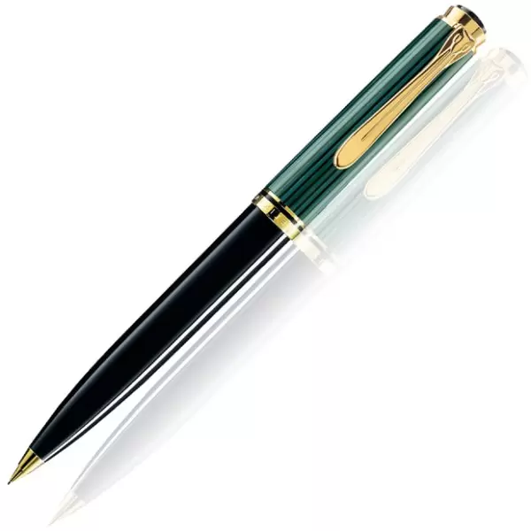 Hemijska olovka Souveran K600 crno/zelena  Twist Pelikan