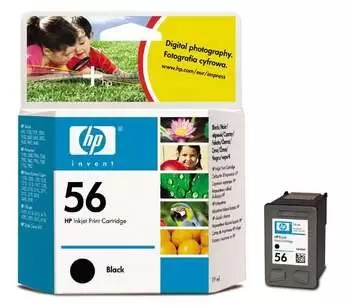 No.56Toneri za InkJet i Plotere Black InkJet Print Cartridge DJ/5150/5550/5850/9650/9570/9680/Offi.Jet 4255/5610 C6656AE HP  