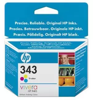 Toneri za InkJet i Plotere No.343 Color Cart. za psc1510/1610, DJ5740/460m/5940/8450/6540/6840, PhtS8050/2575 (7ml) C8766EE HP