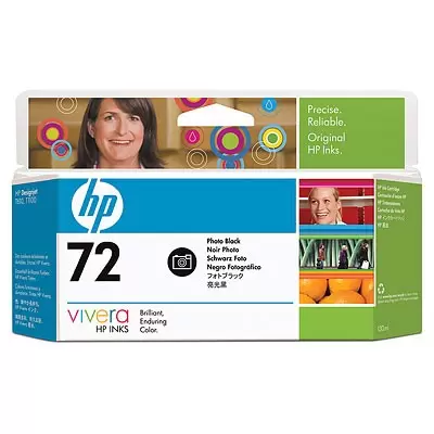 Toneri za InkJet i Plotere No.72 130 ml Photo Black Ink Cartridge with Vivera Ink za T610/T1100 C9370A HP 