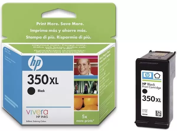 Toneri za InkJet i Plotere  No.350XL Black Inkjet Print Cartridge with Vivera Ink CB336EE HP  