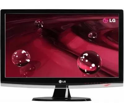 Monitor LG LCD 24" Wide W2453SQ-PF piano black, Full HD