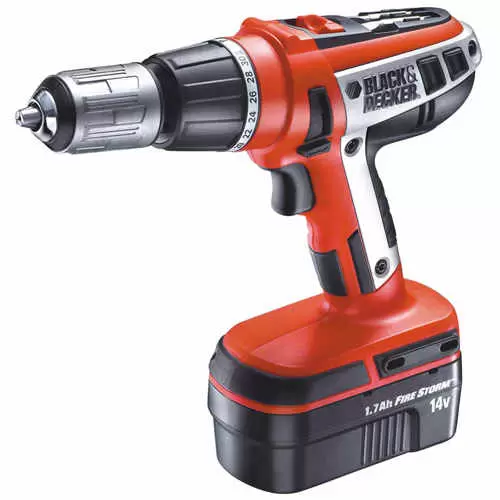 Akumulatorska bušilica-odvijač 14.4V/1.7Ah Black & Decker HP148F3B 