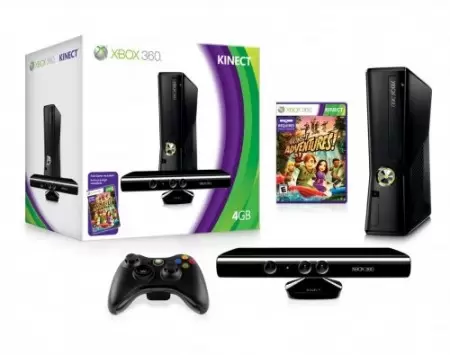 Konzola XBOX360 Slim 4GB + Kinect kontroler MICROSOFT