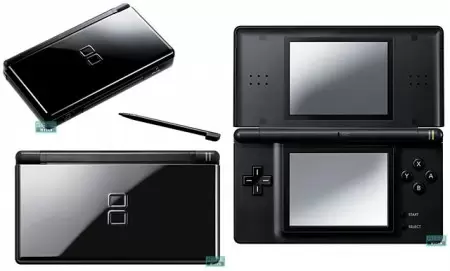 Prenosiva konzola DS Lite Crna NINTENDO