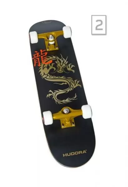 Skateboard Skill Hudora crni