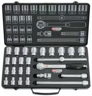 Set nasadnih turbo ključeva 1/2" 8-32mm 26 kom. KS TOOLS