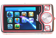 S-57, MP4 Player 2.4 ''TFT/flash/voice/speaker/TV Out/SD/ 2GB crveni XWAVE