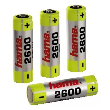 Baterije za punjenje 4x AA 2600 mAh, NiMh 74015 HAMA