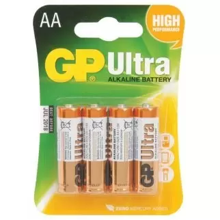 Baterija Ultra Alkalna 15AU-U4 GP