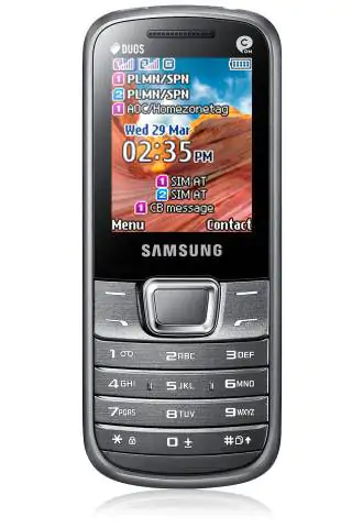 Mobilni telefon E2252 Metallic Silver SAMSUNG