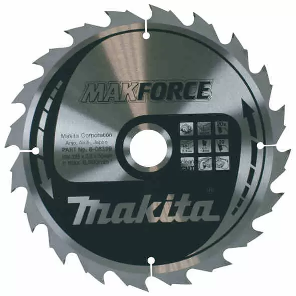 List cirkulara za drvo MakForce 230x24x30 Makita