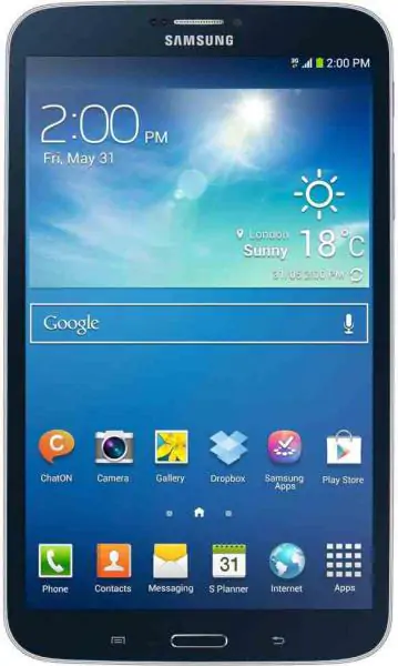 Tablet Samsung Galaxy Tab 3 SM-T3100 B 8",DCA9 1.5GB 16GB/BT GPS4.2 SAMSUNG