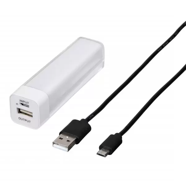 Power Pack napajanje mikro USB 2600 mAh, beli HAMA