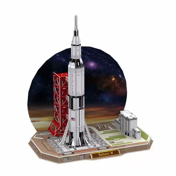 3D Puzzle Saturn V 33 x 21 x 38 cm P185 CUBICFUN