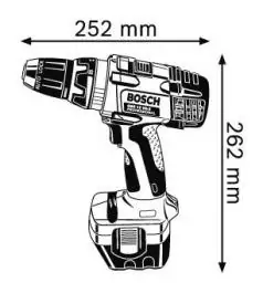 Akumulatorska bušilica-odvrtač GSR 12 VE-2 Professional BOSCH