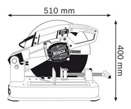 Stona testera za metal GCO 2000 BOSCH