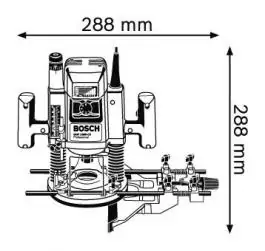 Električna glodalica za drvo GOF 1300 CE BOSCH