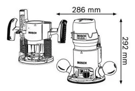 Višenamenska glodalica za drvo GMF 1400 CE BOSCH