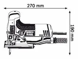 Ubodna testera GST 135 CE Professional BOSCH