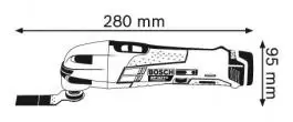 Akumulatorski Multi - Cutter alat GOP 10,8 V-LI Professional BOSCH