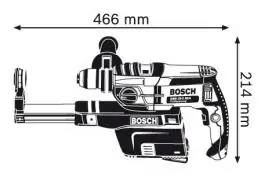 Električna vibraciona bušilica GSB 19-2 REA BOSCH