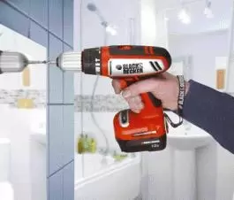 Akumulatorska bušilica-odvijač 12V/1.5V Black & Decker CP122K