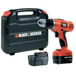 Akumulatorska bušilica-odvrtač 12V EPC126BK 2 brzine Black & Decker