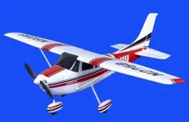 Avion na daljinsko upravljanje Cessna 182  epo Plug and play