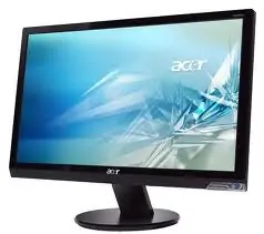 Monitor ACER LCD 20" Wide P205HDbd , 5ms, 50000:1, Eco Display, DVI  