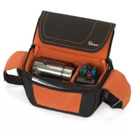 Torba za fotoaparat Impulse 130 crna-oranž LOWEPRO