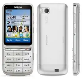 Mobilni telefon C3-01 Silver 002S9M7  Nokia  