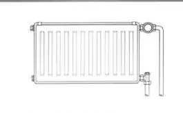 Radijator metalni 400x300mm kompakt 22K VOGEL & NOT