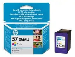 No.57 Small Tri-Color InkJet Print Car. za DJ 5150/5550/5650/5850/9650/9570/9680/Off.jet 4255 C6657GE HP  