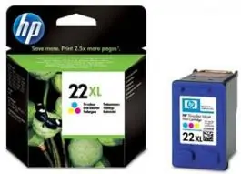 Toneri za InkJet i Plotere No.22XL Inkjet Print Cartr.tri-colour (5 ml) za DeskJet 3920/3940, psc1410, Off.J 5610 C9352CE HP  