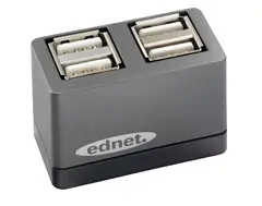 NOTEBOOK USB 2.0 HUB 4 Porta, mini 85037 EDNET