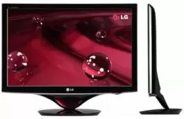 Monitor LG LCD 24" Wide W2486L-PF piano black DVI