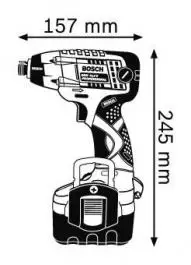 Akumulatorski udarni odvrtač Professional GDR 14,4 V BOSCH